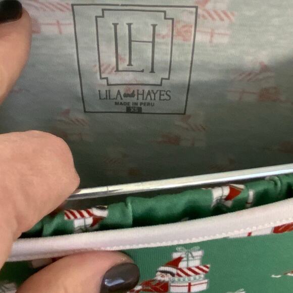 Lila + Hayes‎ Audry Pajamas NWOT Women's size XS - Picture 2 of 3